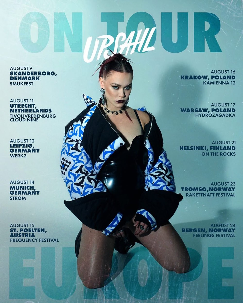 On Tour Europe flyer